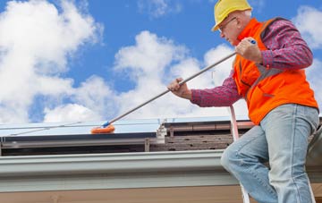 Newmans Place soft wash roof cleaning